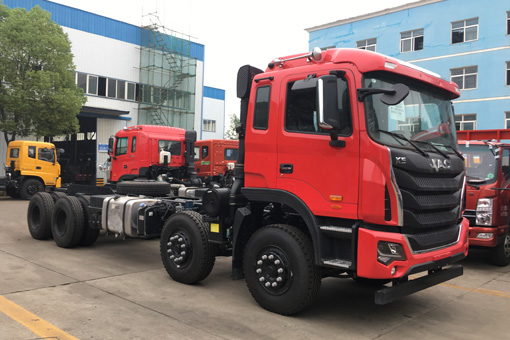 國五江淮K5前四后八挖機平板車