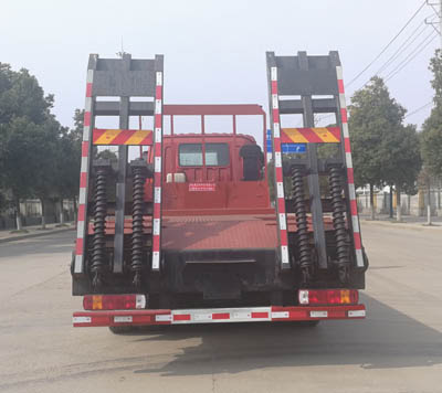 國五歐曼前四后八挖機(jī)平板車