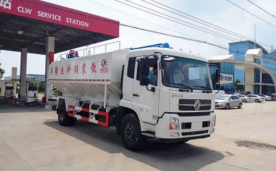 東風(fēng)天錦20立方散裝飼料車(chē)